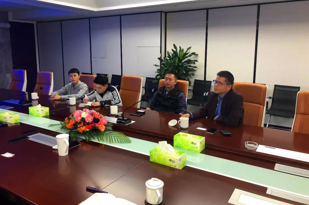 锐丰科技董事总经理薛凯一行来PG娱乐考察交流