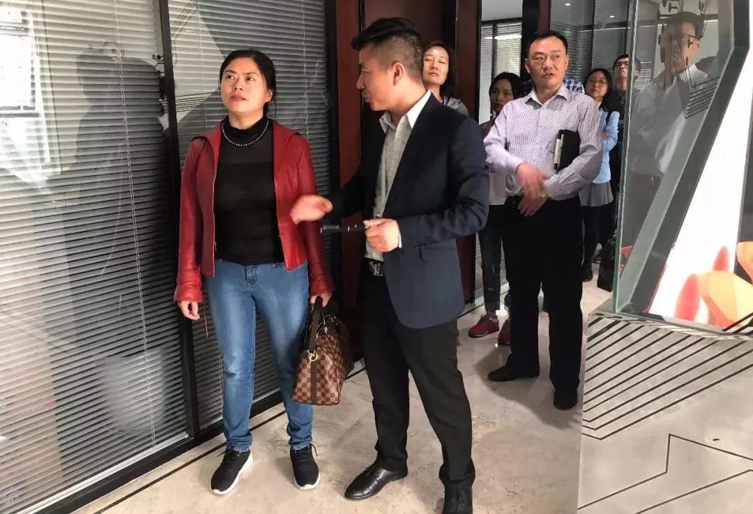 成都市委宣传部考察团一行调研PG娱乐视觉文创产业园区