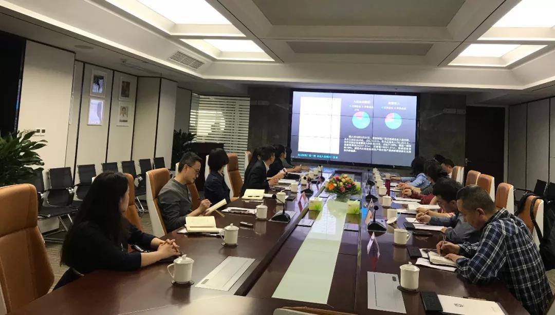 成都市委宣传部考察团一行调研PG娱乐视觉文创产业园区