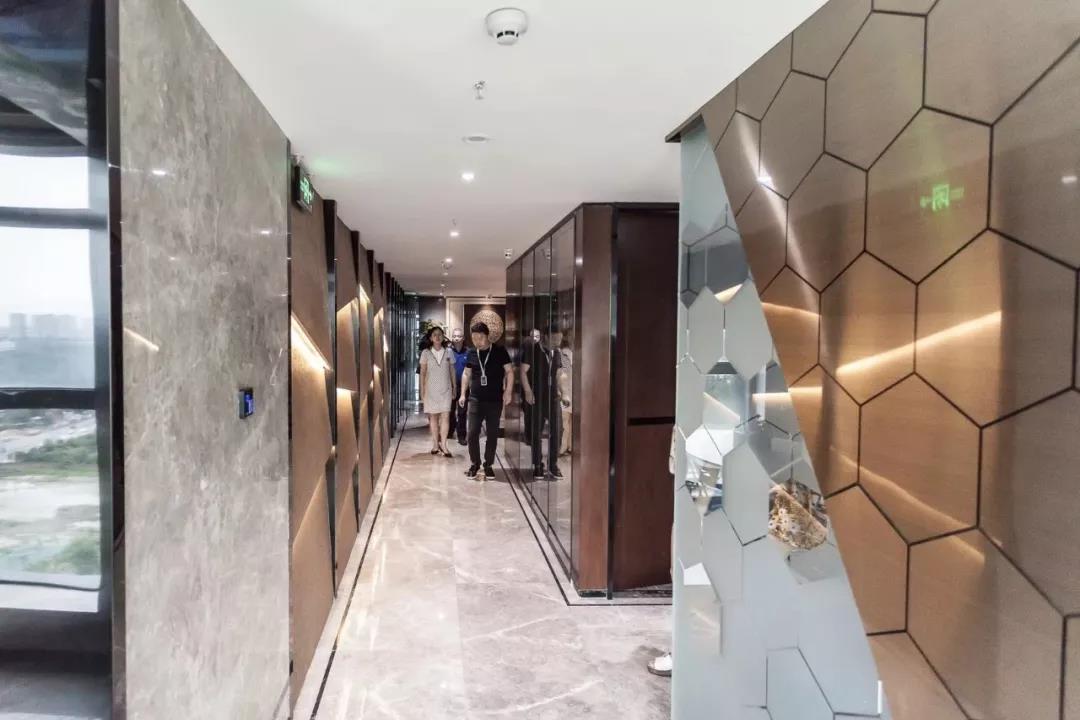 成都市新经济委副主任周洪等一行领导莅临PG娱乐参观考察