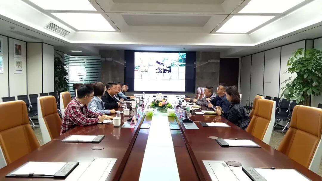 都江堰市青城投董事长巫红坤一行走访调研PG娱乐集团